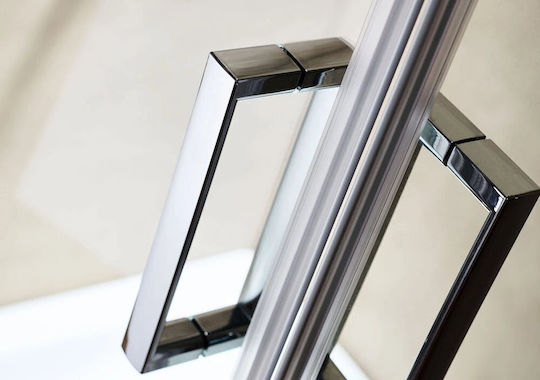 Tema Καμπίνα Ντουζιέρας με Συρόμενη Πόρτα 80x140cm Clear Glass