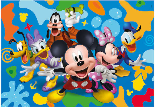 Kinderpuzzle Super Color Mickey 104pcs AS