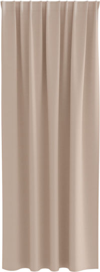 vidaXL Set Vorhänge mit Bleistiftfalten Braun 140x225cm