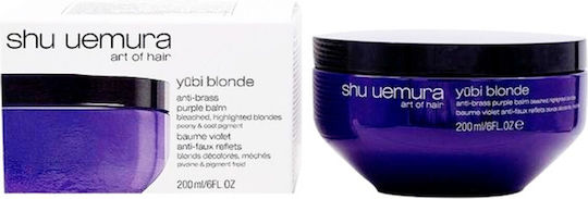 Shu Uemura Yubi Blonde Μάσκα Μαλλιών για Διατήρηση Χρώματος με Argan 200ml