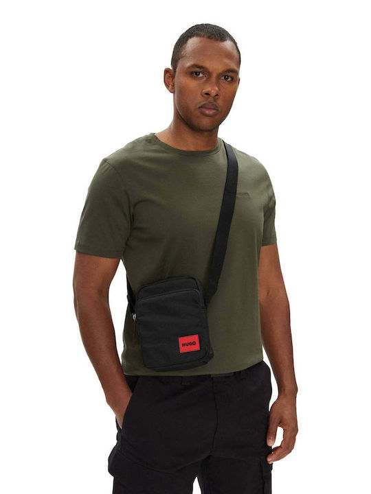 Ethon Herrentasche Schulter / Crossbody Schwarz
