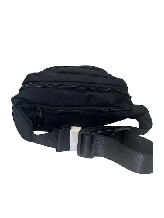 Herren Bum Bag Taille Schwarz