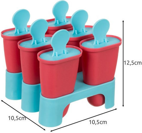 Ruhhy Backform Eiscreme / Eislutscher Kunststoff 25.5cm 1cm
