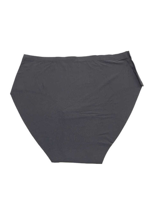 Damen Slip Nahtlos Black