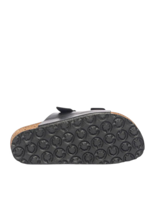 Women's Flat Sandals Anatomic in Black Color