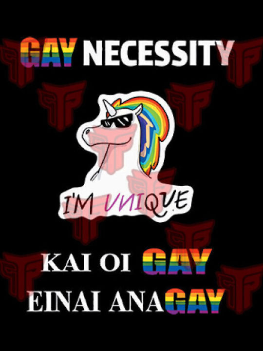 Γυναικεία Μακρυμάνικη Μπλούζα Gay Necessity Μαύρη – Takeposition Pride Collection