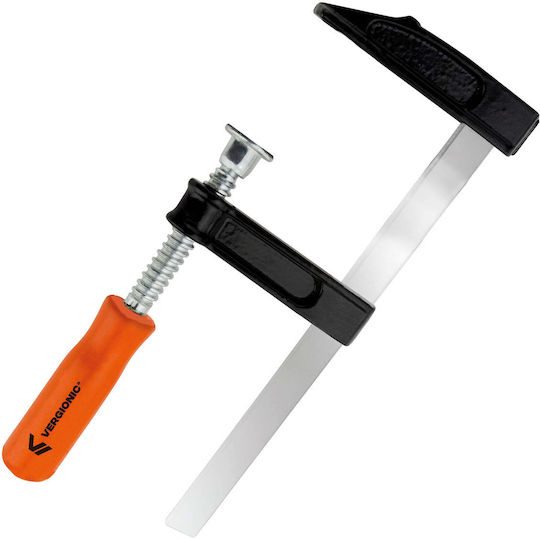 Vergionic Дърводелски Винтов Клем Ø 150мм Работилничен Клем Метална Дръжка