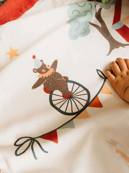 Play&go Circus Χαλάκι Δραστηριοτήτων Μπεζ 140x140cm