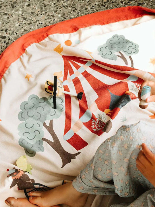 Play&go Circus Χαλάκι Δραστηριοτήτων Μπεζ 140x140cm