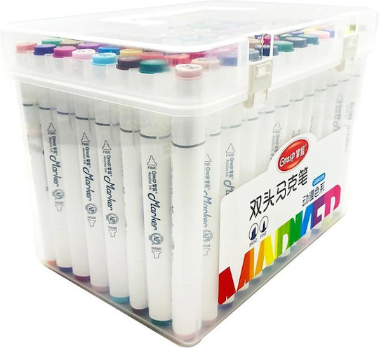 Whiteboard-Marker 3mm Mehrfarbig 80Stück