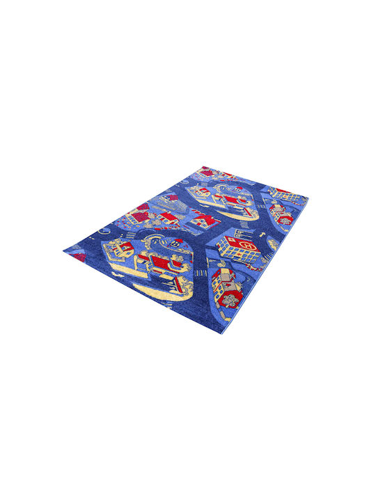 Balsan Star 624 Rug Rectangular Blue