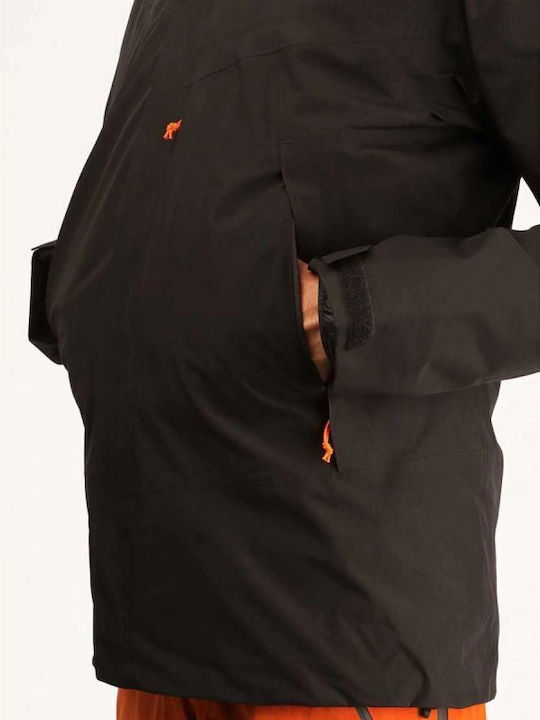 Winter Jacke Hardshell Wasserdicht und Winddicht Beige
