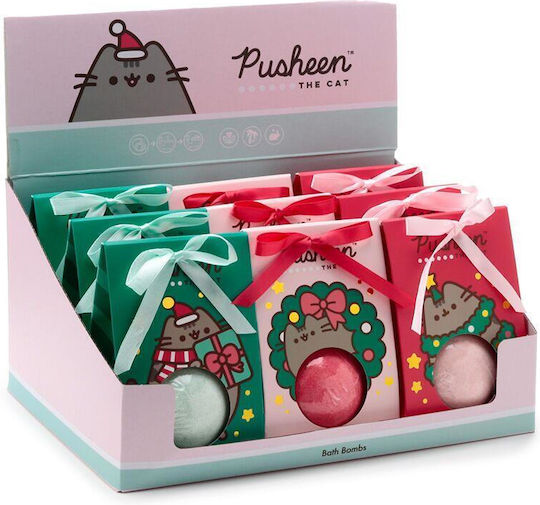 Christmas Pusheen Cat Bath Bomb Gift Set