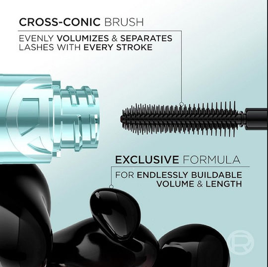 L'Oreal Paris Paradise Big Deal Wasserdicht Mascara für Band & Länge Schwarz 9.9ml