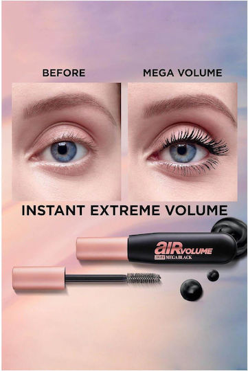 L'Oreal Paris Air Volume 30H Mega Mascara für Band Black 9ml