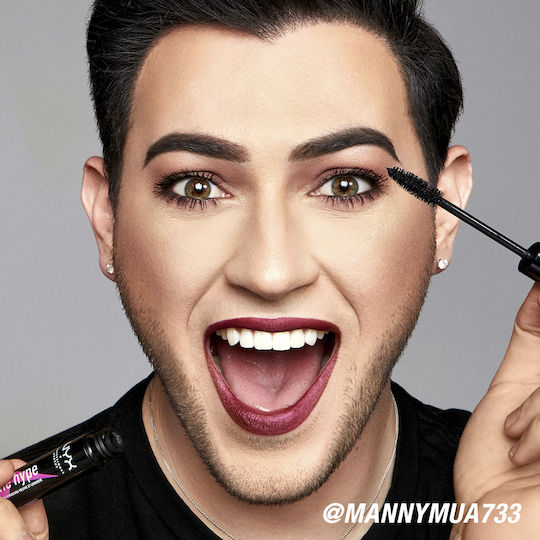 NYX Professional Makeup Worth The Hype Volumizing & Lengthening Mascara pentru Volum & Lungime Negru 7ml