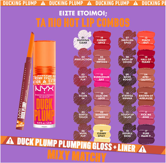 NYX Professional Makeup Professional Makeup Duck Plump Plumping Lip Liner Lip Pencil 09 Beige Boost