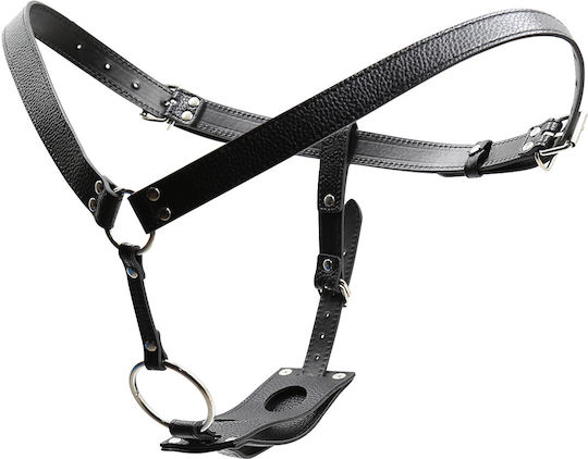 Strap On Cock Ring Plug Hole