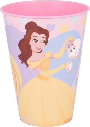 Stor Căniță pentru copii Princess din Plastic 430ml
