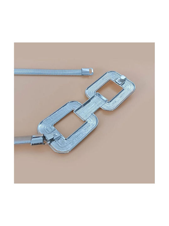 Дамски Колан Chain Сребрист