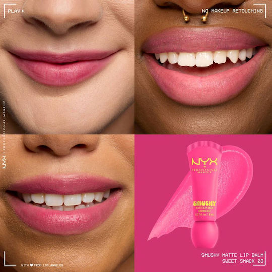 NYX Professional Makeup Smushy Lip Balm 03 Sweet Smack 8ml