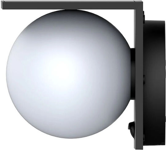 Led7 Wall Mounted Solar Light 1.5W 1000lm Natural White 4000K with Motion Sensor and Photocell IP54 15.1cmx13.7cmx13cmcm