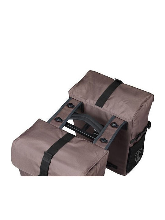 Basil Gepäckträgertasche Doppelter Braun