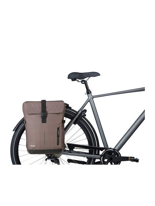 Basil Gepäckträgertasche Doppelter Braun
