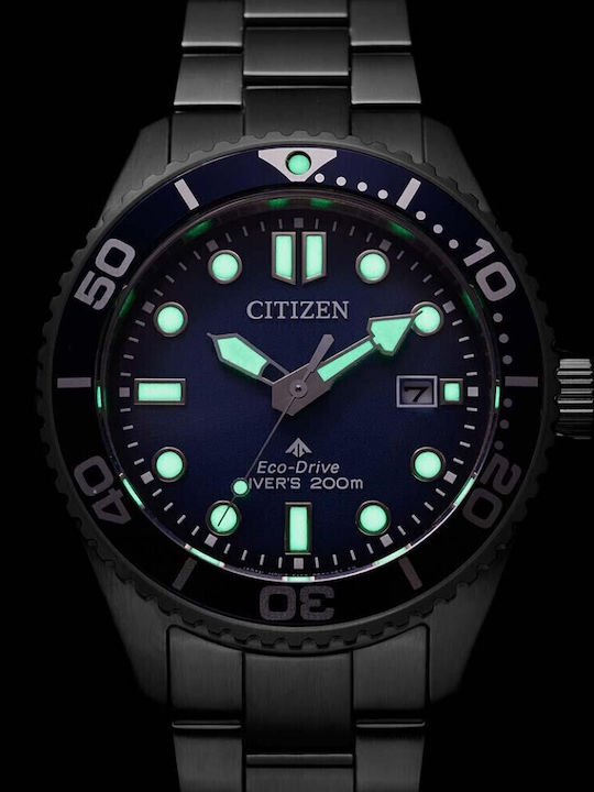 Citizen Men's Watch 40mm Battery with Silver Metal Bracelet