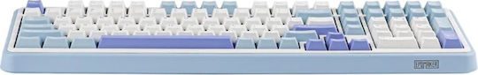 Epomaker TH99 Wireless Gaming Mechanical Keyboard with RGB lighting (English US) Blue