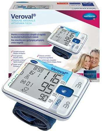 Hartmann Veroval Digital Blutdruckmessgerät Handgelenk 925325