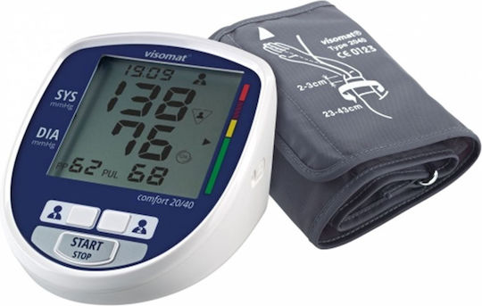 Uebe Visomat Comfort 20/40 Ηλεκτρονικό Πιεσόμετρο Μπράτσου Ακριβείας 4181866
