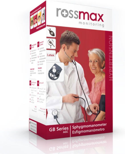 Rossmax GB102 Αναλογικό Πιεσόμετρο Μπράτσου Ακριβείας με Στηθοσκόπιο