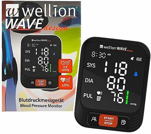 Wellion Wave Design Digital Arm Blood Pressure Monitor