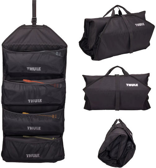 Thule GoPack Σετ Σακ Βουαγιάζ Μαύρο Υφασμάτινο