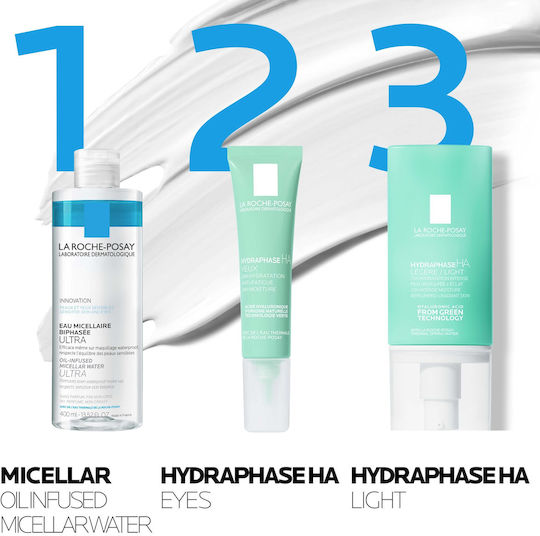 La Roche Posay Hydraphase Intense Гел за Очи за Тъмни Кръгове и Хидратация 15ml
