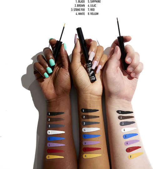 NYX Professional Makeup Epic Wear Liquid Liner Waterproof Liquid Eye Liner 3.5ml
