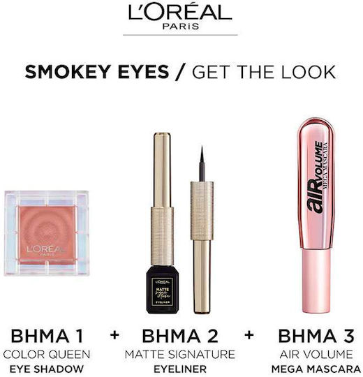 L'Oreal Paris Matte Signature Waterproof & Long Stay Liquid Eye Liner 2ml