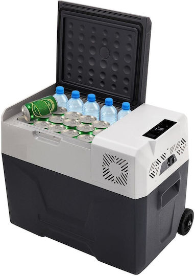 OMS Преносим Хладилник 30л Капацитет 12V / 220V Червен