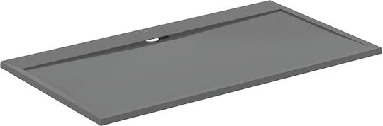 Ideal Standard Ultra Flat S I.life Ορθογώνια Ντουζιέρα Τεχνητής Πέτρας 180x100cm