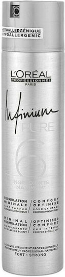 L'Oréal Professionnel Infinium Pure Лак за Леко Фиксиране 300ml
