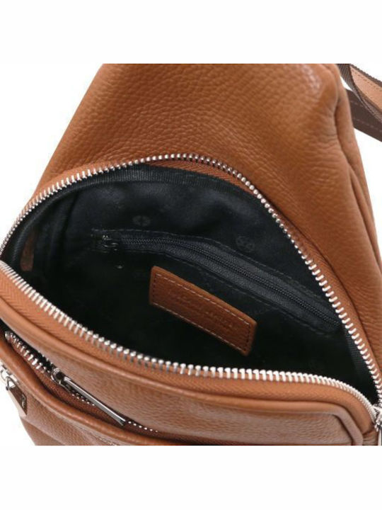Albert Lederne Herren Tasche Sling Braun