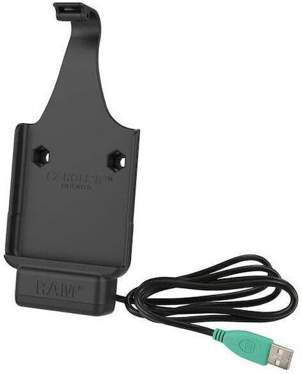RAM Mount Suport Auto Pentru Telefon Mobil Cu Cârlige Reglabile Negru