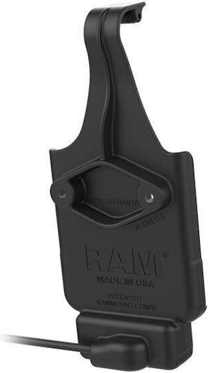 RAM Mount Suport Auto Pentru Telefon Mobil Cu Cârlige Reglabile Negru