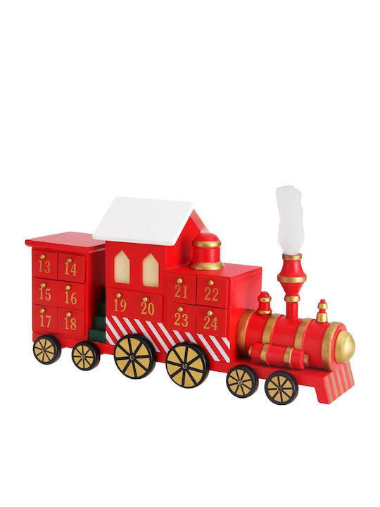 Cutie Muzicală Tren Calendar Advent Lemn