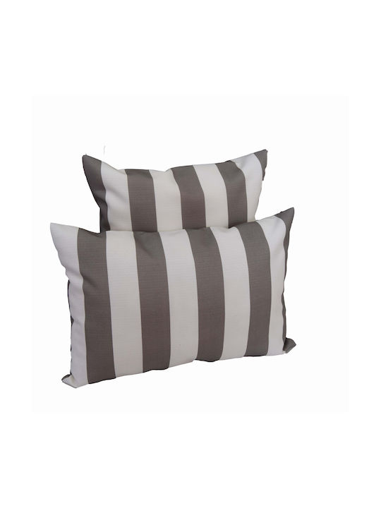 Decocraft Sofa-Kissen Grau 45x45cm
