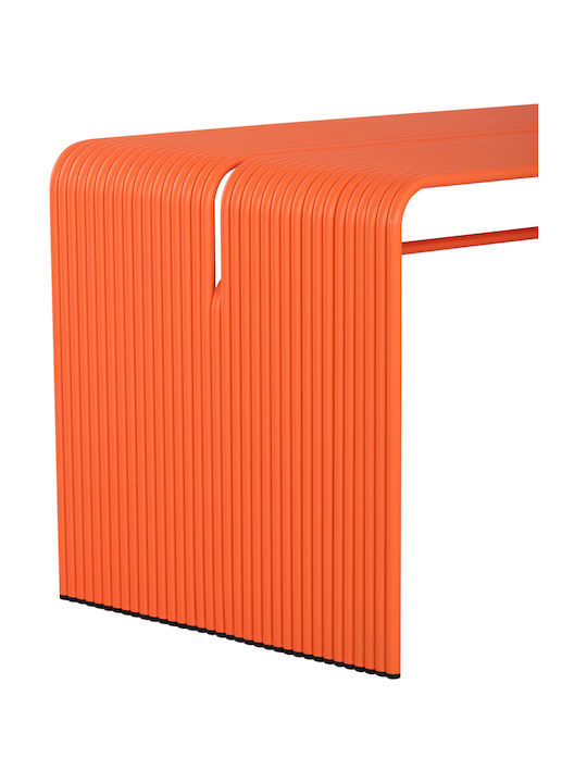 Intrepid Masă Sala de mese din Aluminiu Orange 121x70x70buc