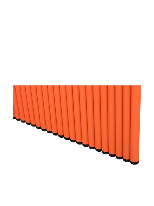 Intrepid Masă Sala de mese din Aluminiu Orange 121x70x70buc