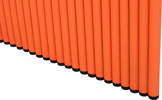 Intrepid Tisch Speisesaal Aluminium Orange 121x70x70cm