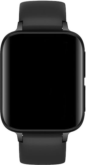 FiT Cloud Pro Aluminium 44mm Smartwatch με Παλμογράφο (Μαύρο)